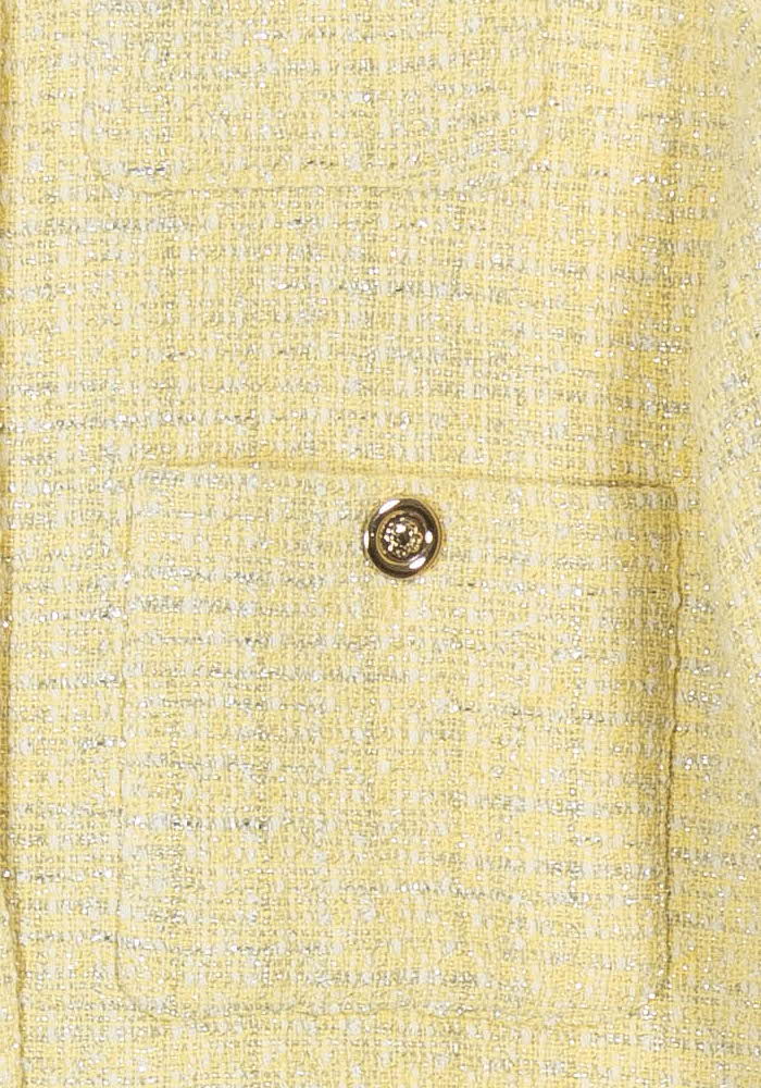 Veste Courte Jaune - Taille XL/42 de la marque Maje | PARAD85193 - Vendu par Paradigme - Image 3