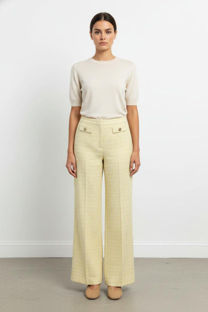 Pantalon Jaune - Taille XL/42 de la marque Maje | PARAD85194 - Vendu par Paradigme - Image 1