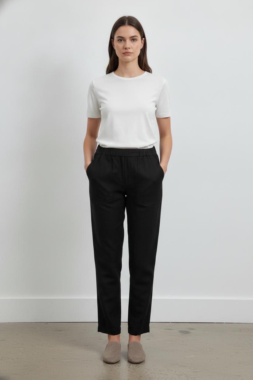 Pantalon Noir - Taille S/36 de la marque The Kooples | PARAD85197 - Vendu par Paradigme - Image 1