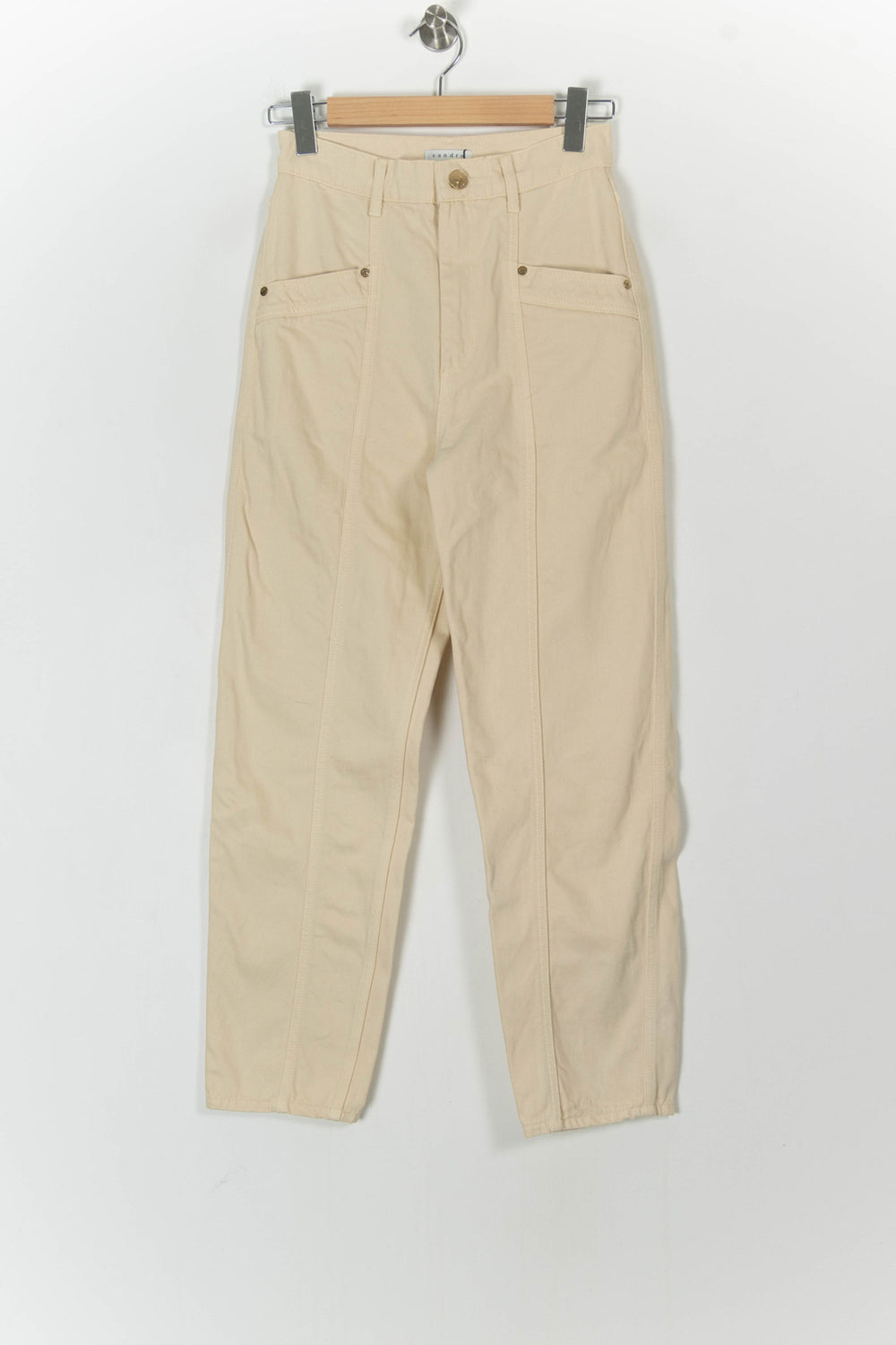 Jean Jaune - Taille S/36 de la marque Sandro | PARAD85199 - Vendu par Paradigme - Image 2