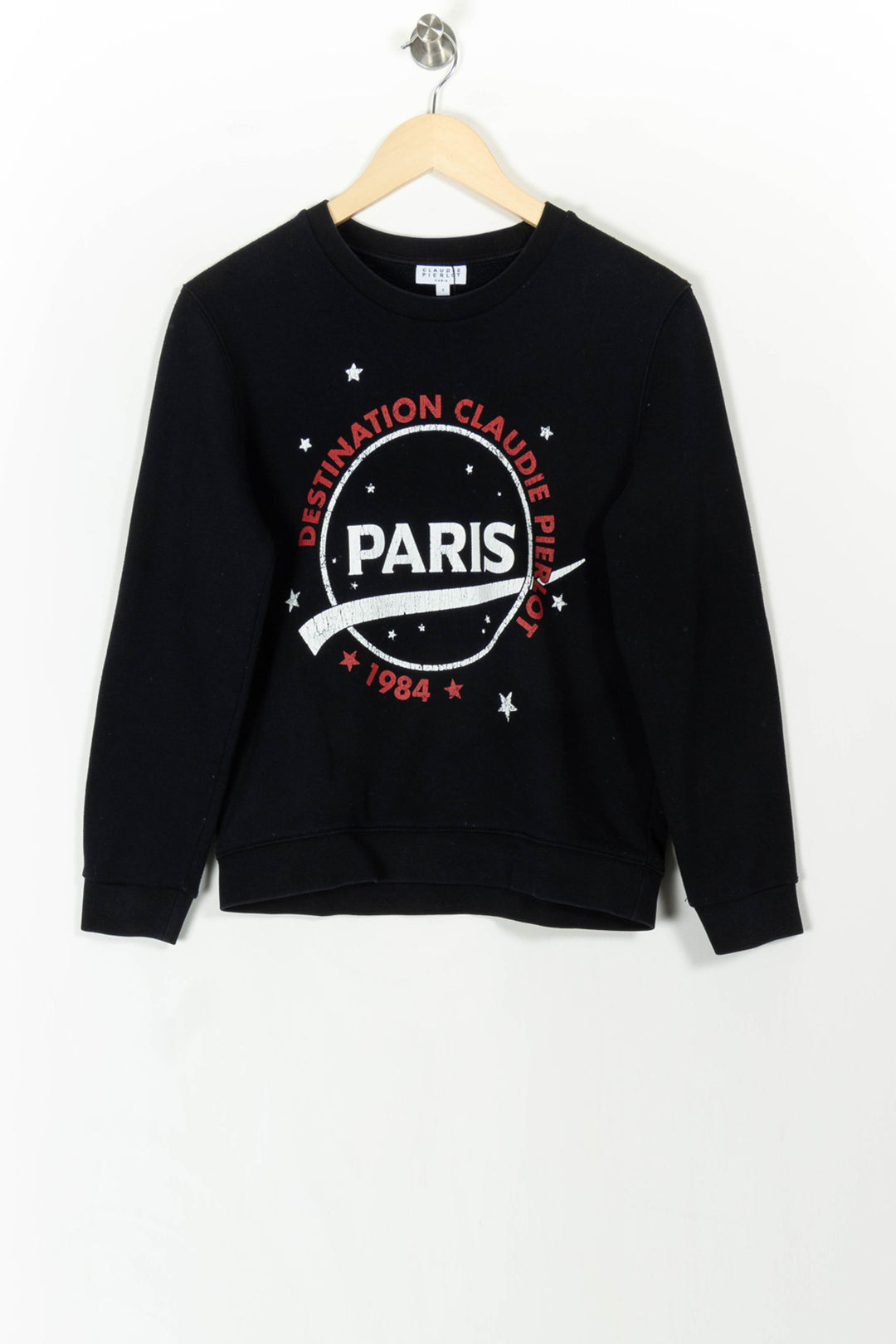 Sweatshirt Bleu - Taille S/36 de la marque Claudie Pierlot | PARAD85207 - Vendu par Paradigme - Image 2