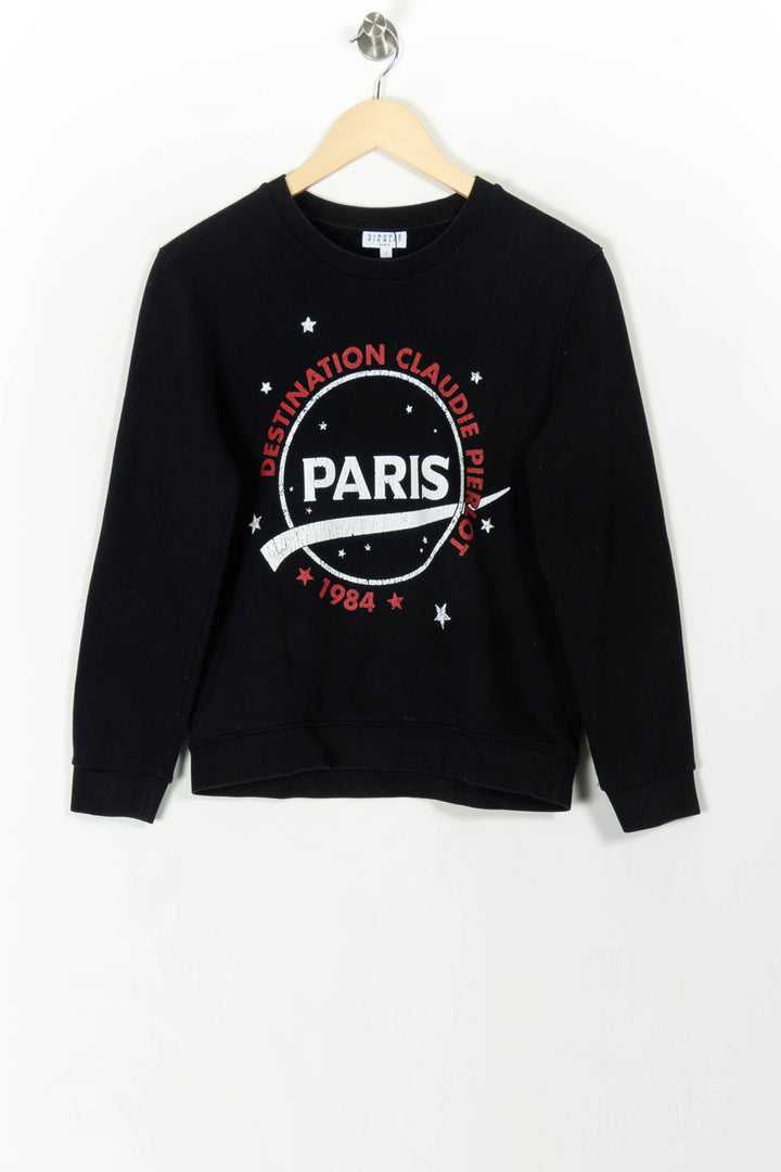 Sweatshirt Bleu - Taille S/36 de la marque Claudie Pierlot | PARAD85207 - Vendu par Paradigme - Image 2