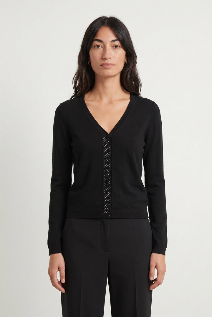 Cardigan Noir - Taille XS/34 de la marque Liu Jo | PARAD85208 - Vendu par Paradigme - Image 1