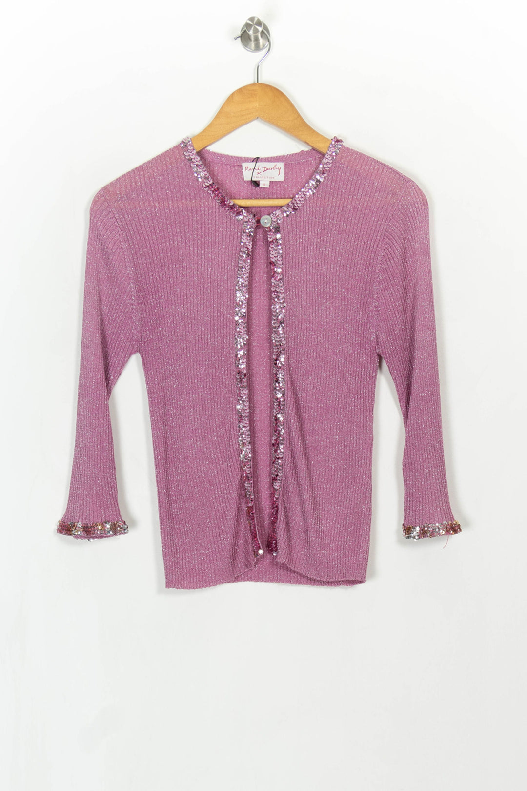 Cardigan Rose - Taille S/36 de la marque Derhy | PARAD85213 - Vendu par Paradigme - Image 2
