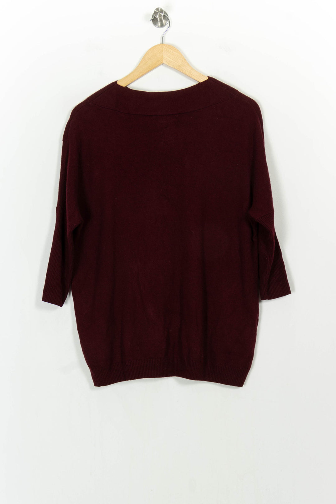 Pull Bordeaux - Taille M/38 de la marque Claudie Pierlot | PARAD85220 - Vendu par Paradigme - Image 4