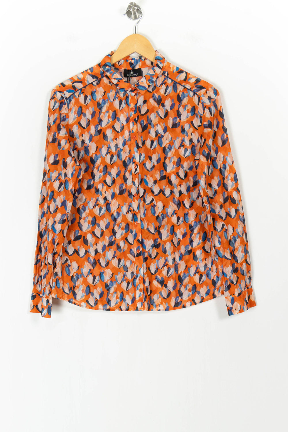 Chemise Orange et Bleue - Taille M/38 de la marque One Step | PARAD85223 - Vendu par Paradigme - Image 2