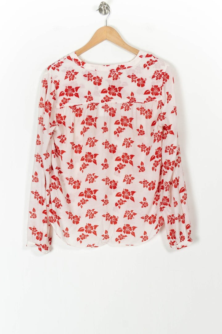 Blouse Blanche et Rouge - Taille M/38 de la marque ZAPA | PARAD85224 - Vendu par Paradigme - Image 4