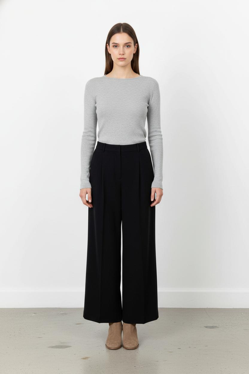 Pantalon Large Bleu - Taille S/36 de la marque Max Mara | PARAD85226 - Vendu par Paradigme - Image 1