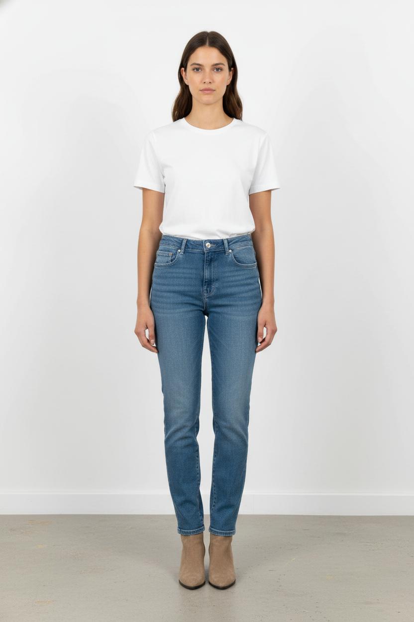 Jean Bleu - Taille XS/34 de la marque Caroll | PARAD85227 - Vendu par Paradigme - Image 1