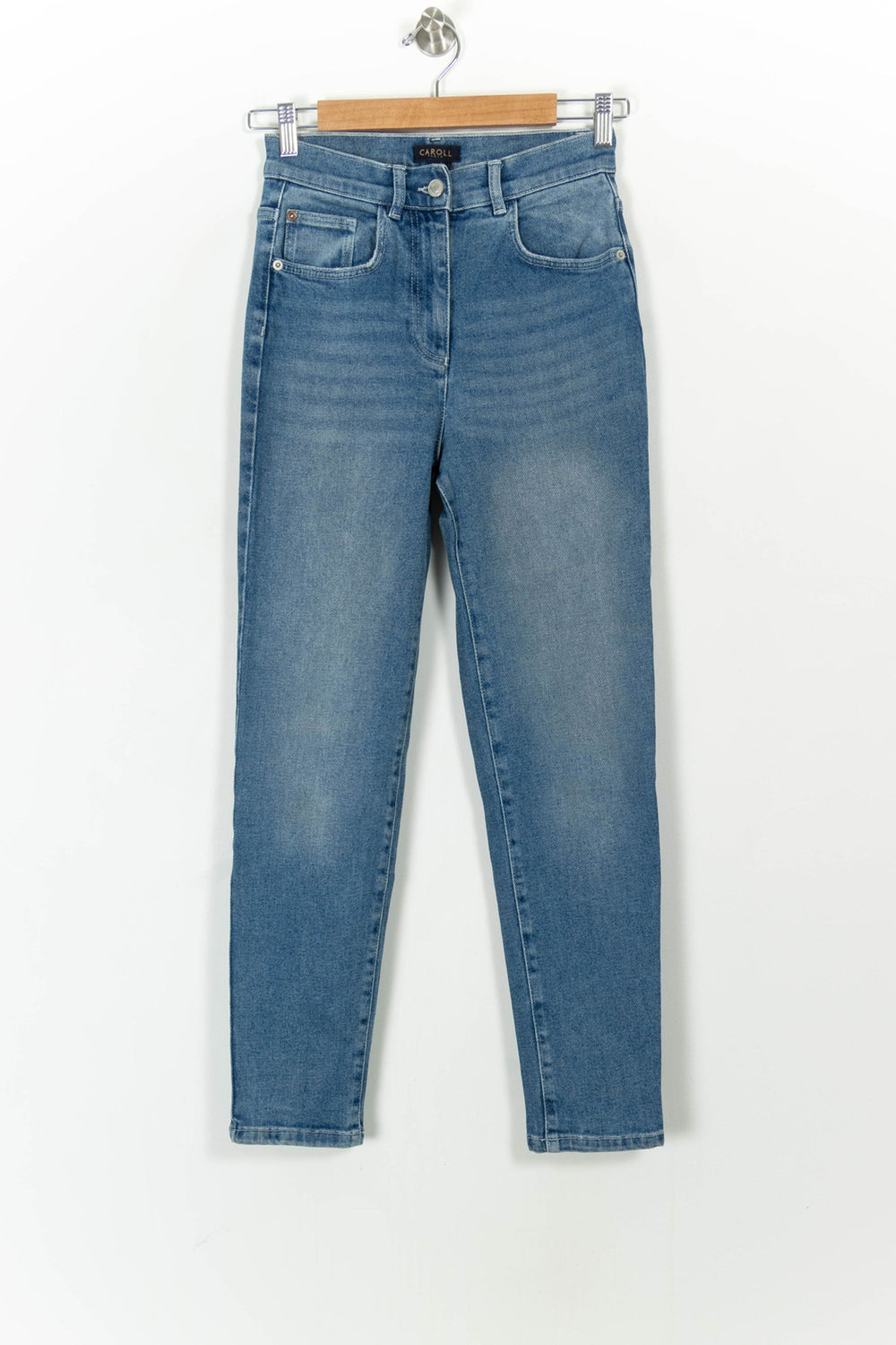 Jean Bleu - Taille XS/34 de la marque Caroll | PARAD85227 - Vendu par Paradigme - Image 2