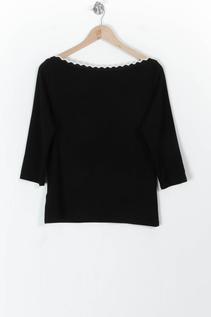 Top Noir et Blanc - Taille M/38 de la marque Caroll | PARAD85234 - Vendu par Paradigme - Image 4