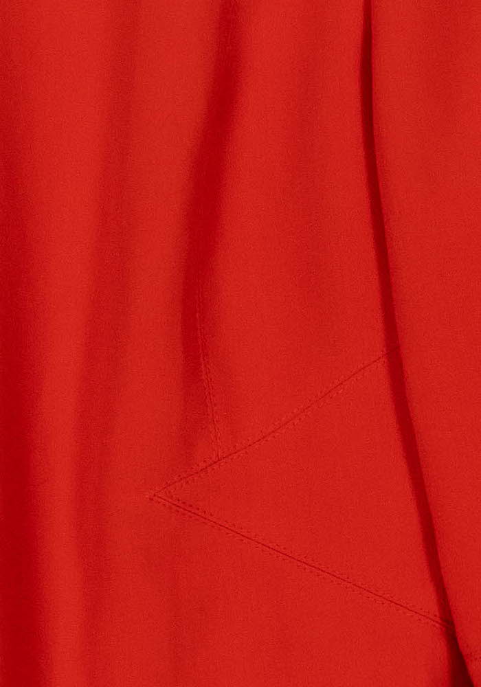 Robe Droite Rouge - Taille XL/42 de la marque Caroll | PARAD85236 - Vendu par Paradigme - Image 3