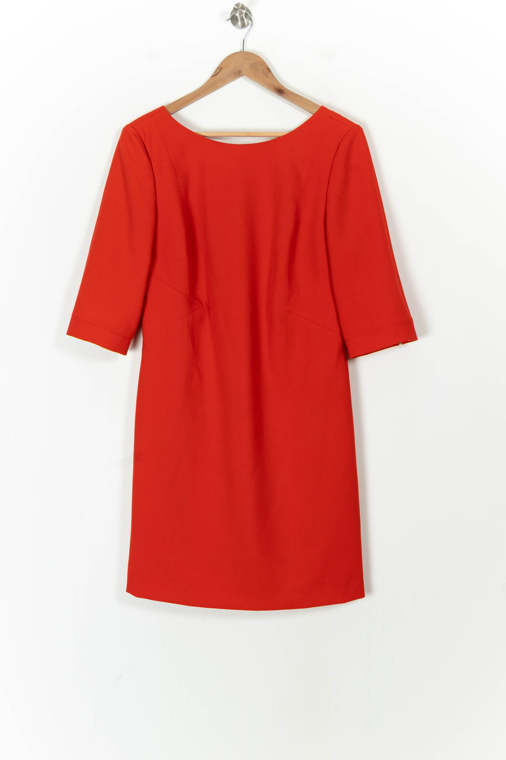 Robe Droite Rouge - Taille XL/42 de la marque Caroll | PARAD85236 - Vendu par Paradigme - Image 2