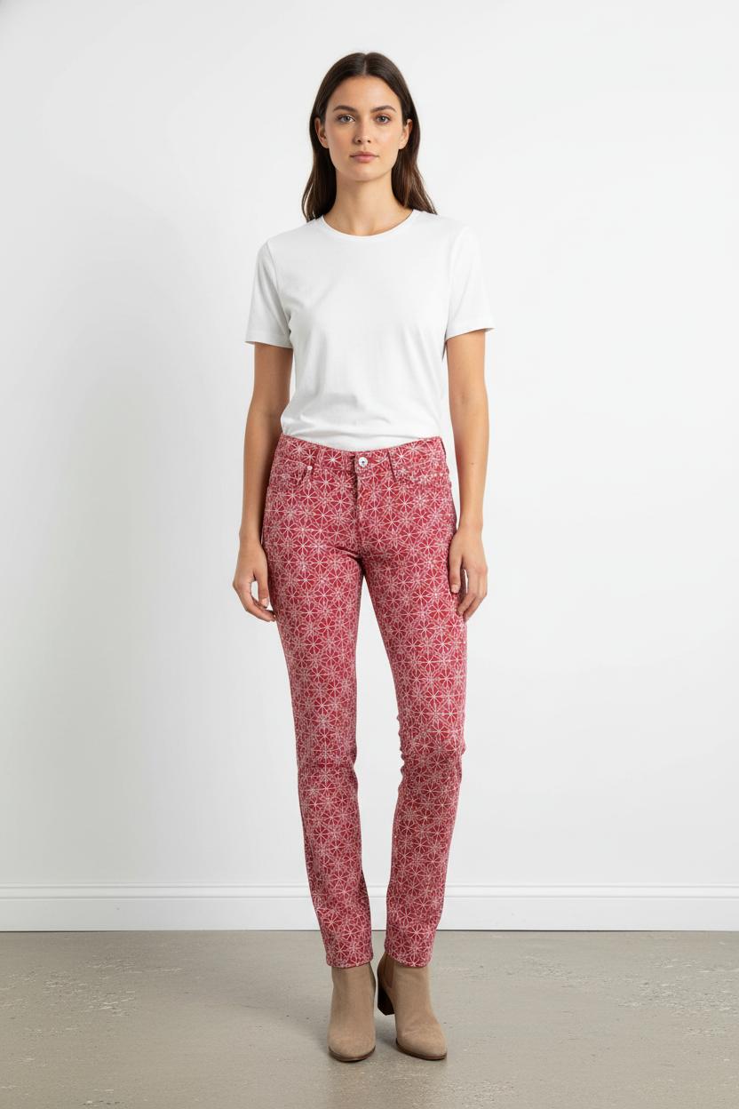 Jean Rouge et Blanc - Taille M/38 de la marque The Kooples | PARAD85237 - Vendu par Paradigme - Image 1