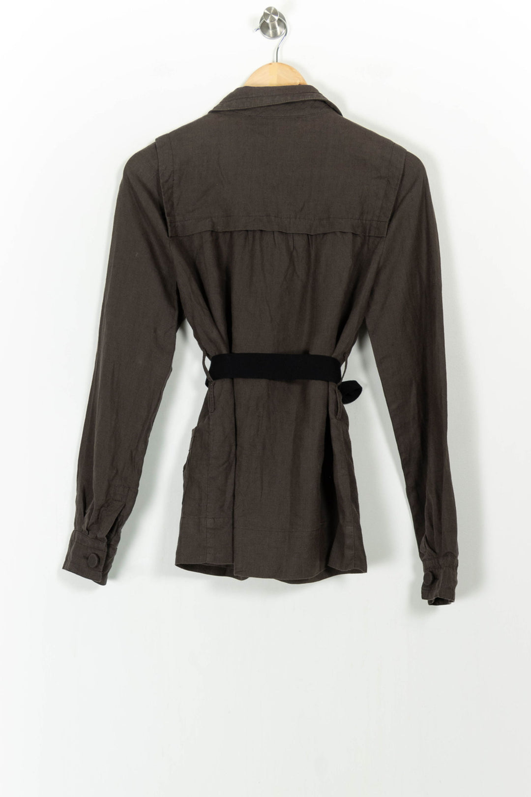Veste Marron et Noire - Taille S/36 de la marque Comptoir des Cotonniers | PARAD85246 - Vendu par Paradigme - Image 4