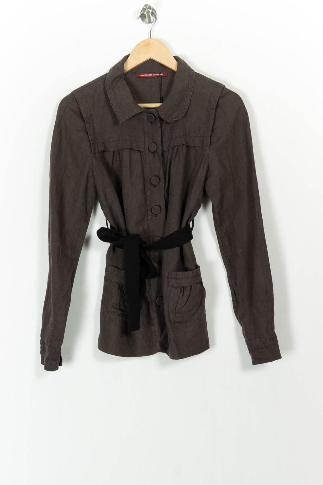 Veste Marron et Noire - Taille S/36 de la marque Comptoir des Cotonniers | PARAD85246 - Vendu par Paradigme - Image 2