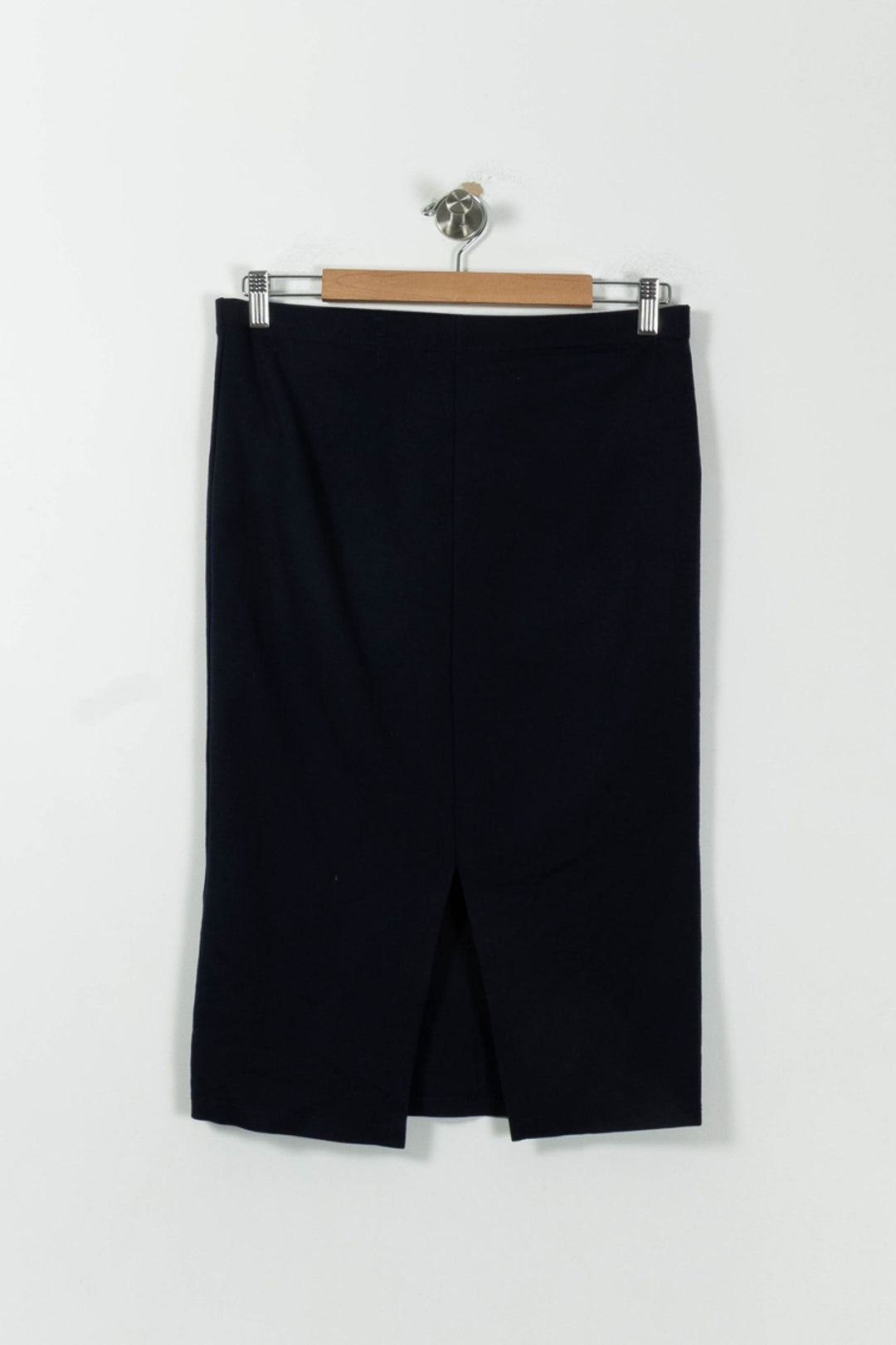 Jupe Droite Bleue - Taille L/40 de la marque La Fée Maraboutée | PARAD8530 - Vendu par Paradigme - Image 4