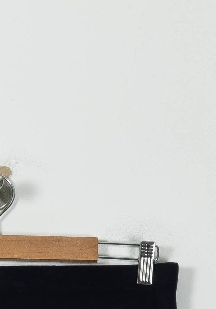 Jupe Droite Bleue - Taille L/40 de la marque La Fée Maraboutée | PARAD8530 - Vendu par Paradigme - Image 3