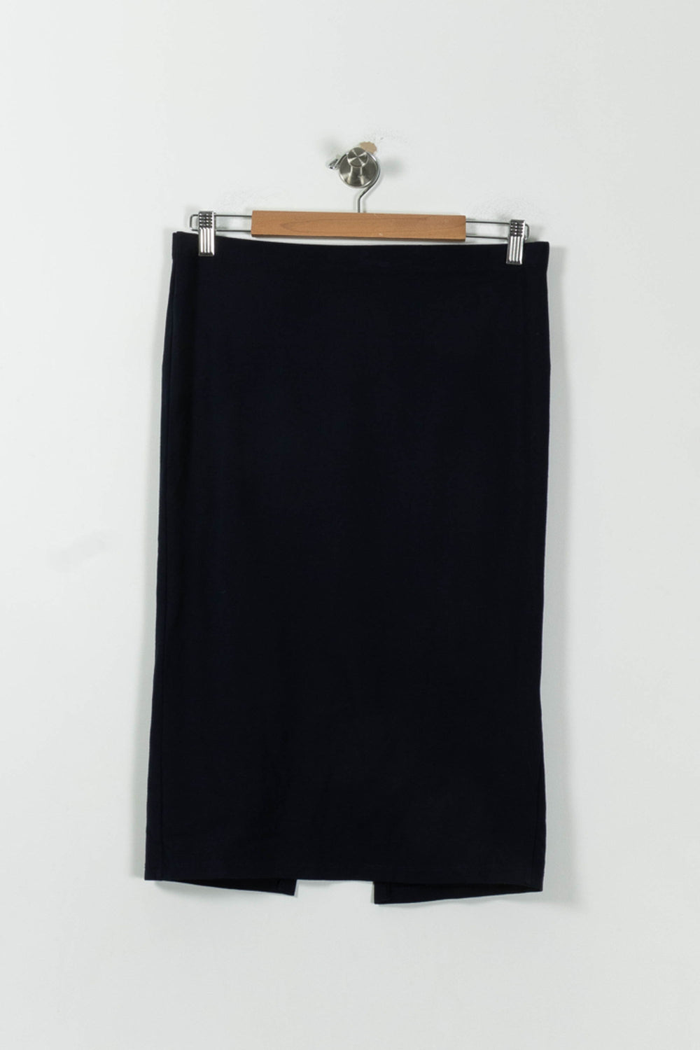 Jupe Droite Bleue - Taille L/40 de la marque La Fée Maraboutée | PARAD8530 - Vendu par Paradigme - Image 2