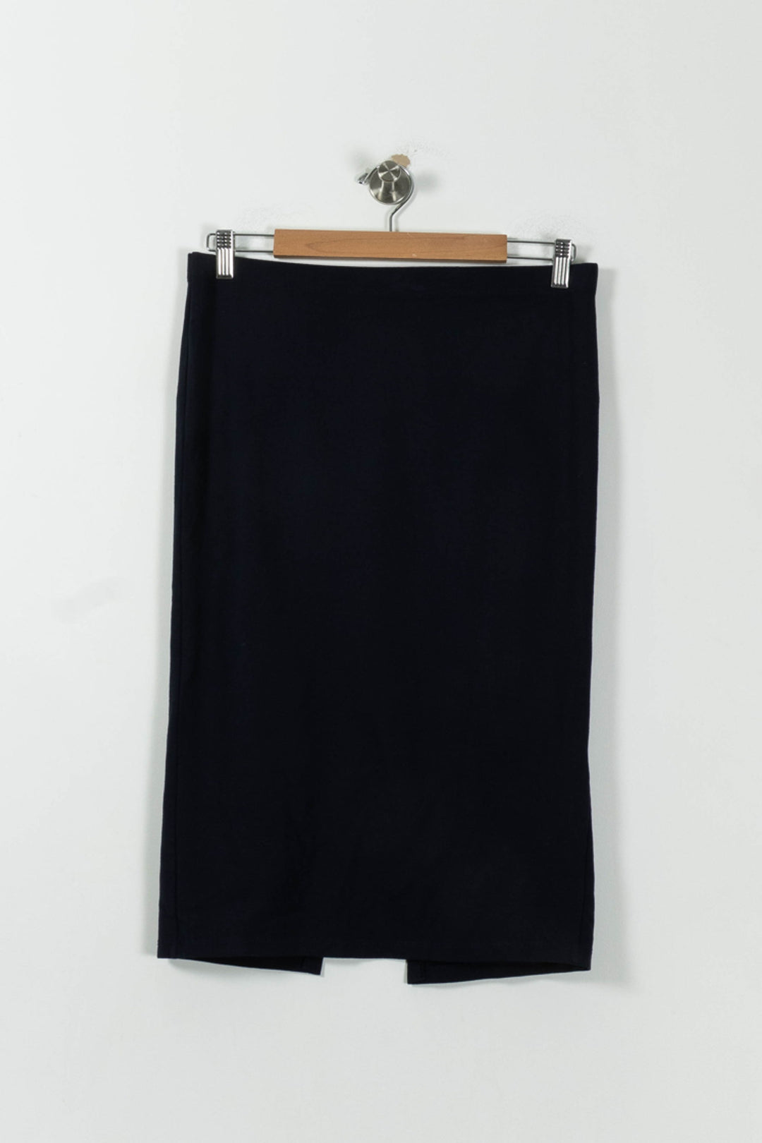 Jupe Droite Bleue - Taille L/40 de la marque La Fée Maraboutée | PARAD8530 - Vendu par Paradigme - Image 2