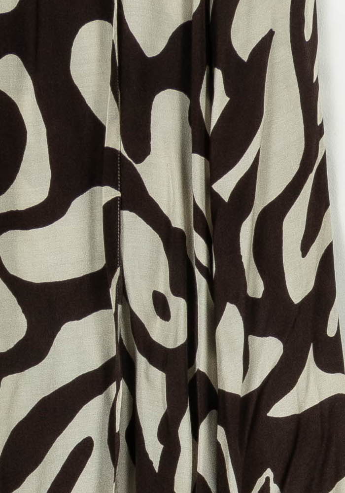 Jupe Longue Noire et Blanche - Taille S/36 de la marque Diega | PARAD85314 - Vendu par Paradigme - Image 3