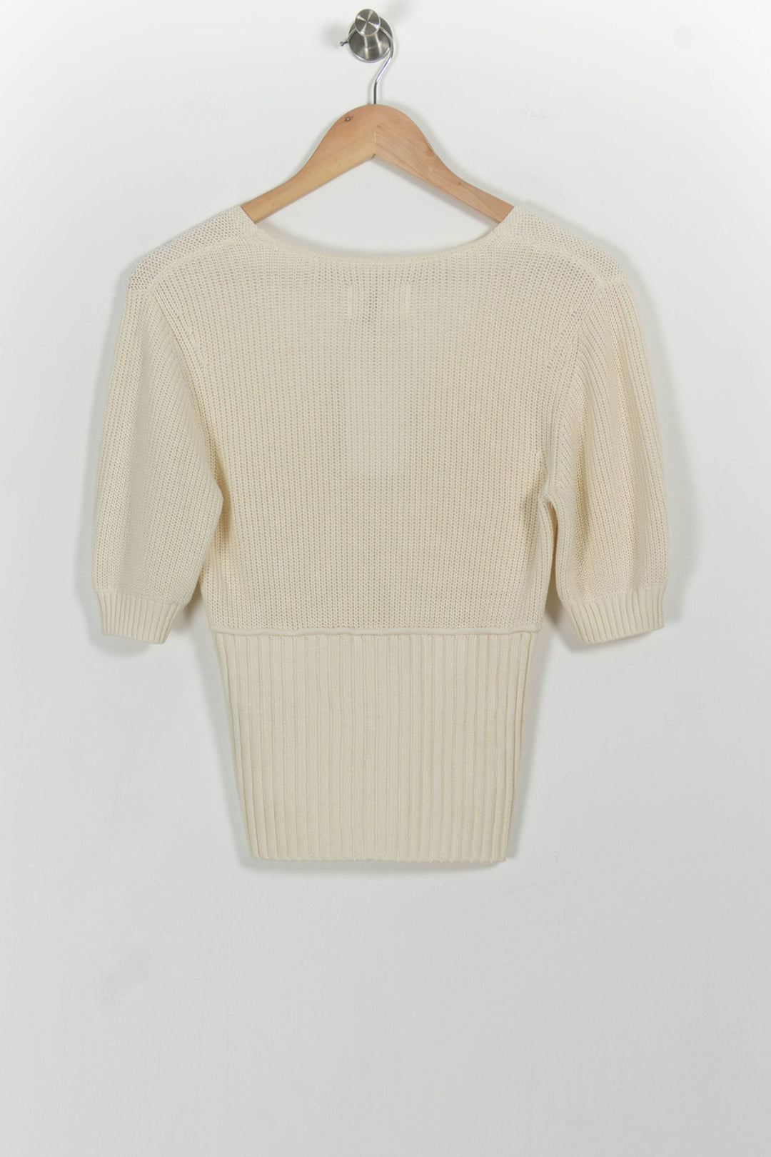 Pull Blanc - Taille M/38 de la marque Des petits hauts | PARAD85315 - Vendu par Paradigme - Image 4