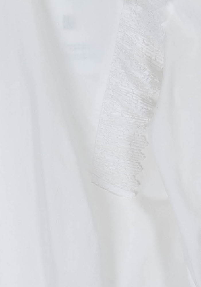 Blouse Blanche - Taille S/36 de la marque Sandro | PARAD85316 - Vendu par Paradigme - Image 3