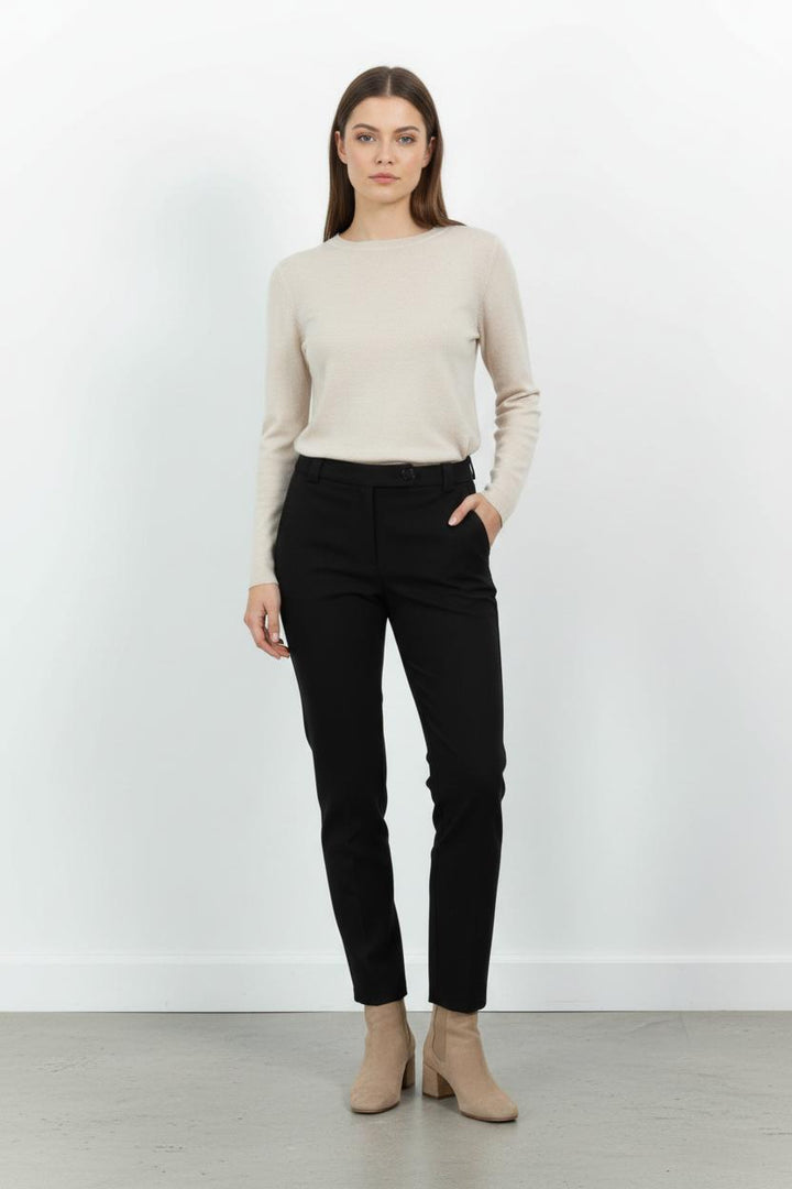 Pantalon Noir - Taille S/36 de la marque Sandro | PARAD85320 - Vendu par Paradigme - Image 1