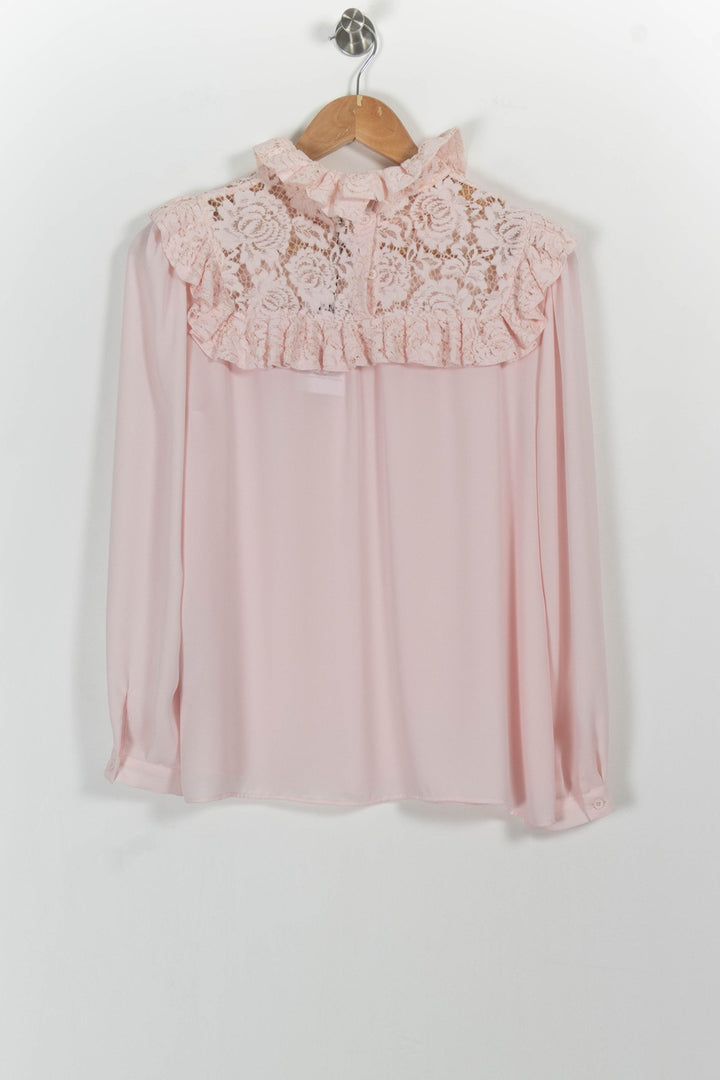Blouse Rose - Taille M/38 de la marque Claudie Pierlot | PARAD85323 - Vendu par Paradigme - Image 4