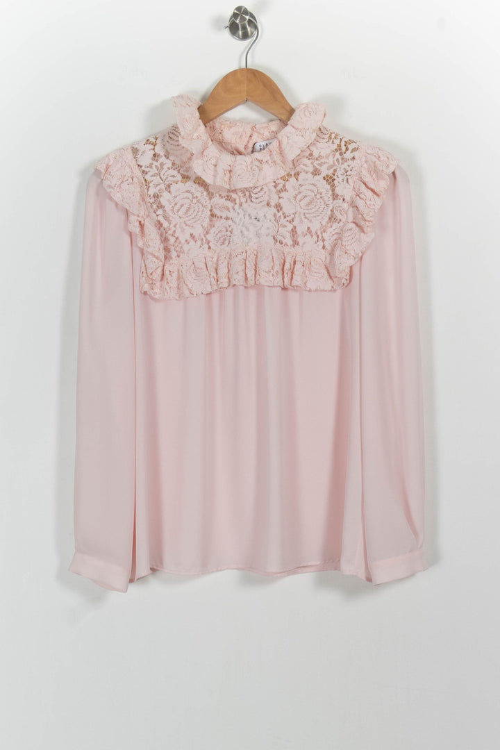 Blouse Rose - Taille M/38 de la marque Claudie Pierlot | PARAD85323 - Vendu par Paradigme - Image 2
