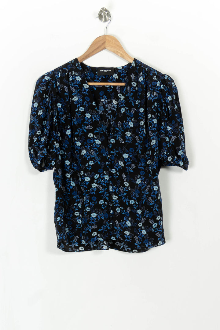 Blouse Noire et Bleue - Taille S/36 de la marque The Kooples | PARAD85335 - Vendu par Paradigme - Image 2