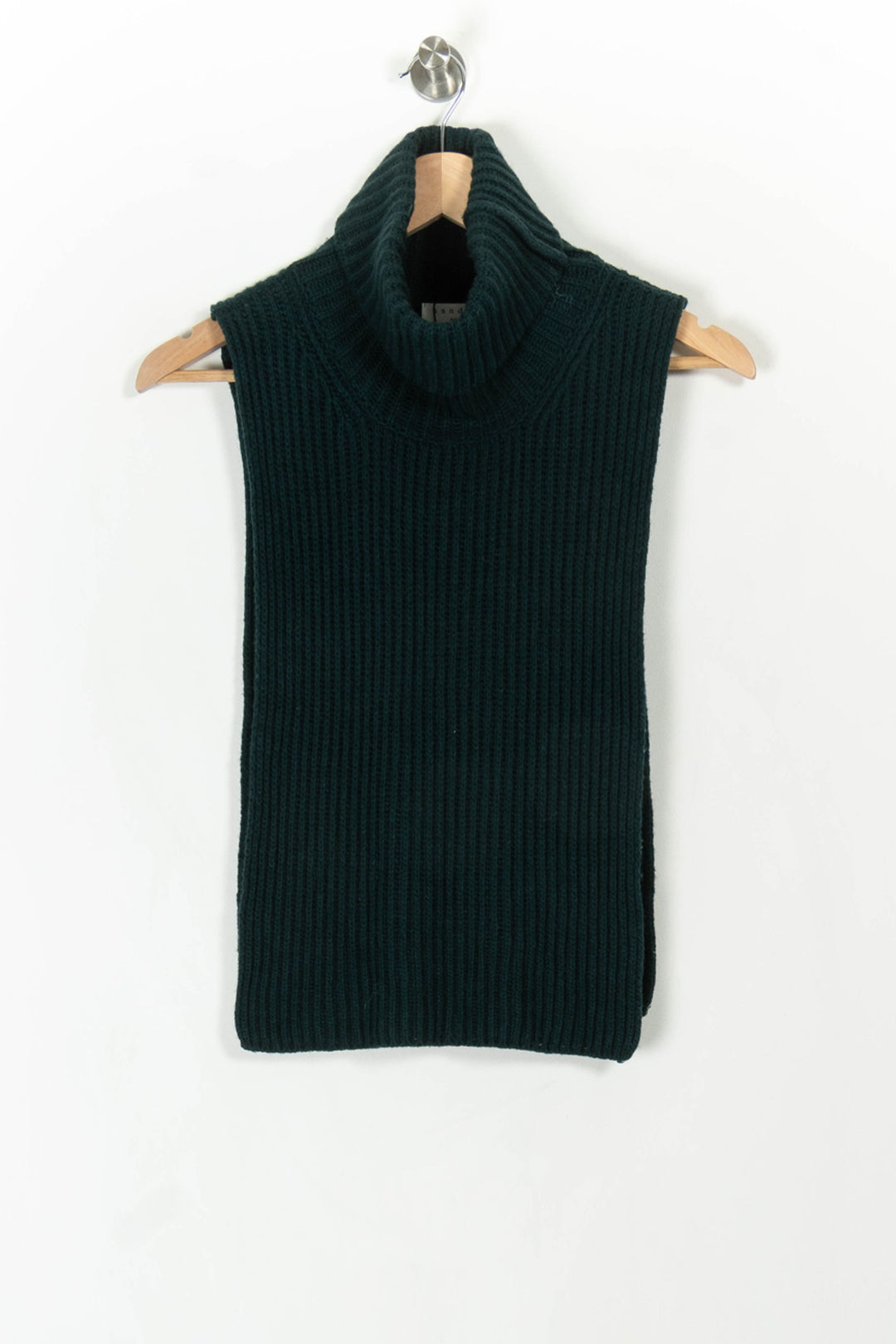 Col roulé sans manches Vert - Taille T.U. de la marque Sandro | PARAD85339 - Vendu par Paradigme - Image 2