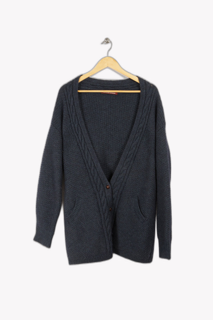 Cardigan bleu français - Taille L/40