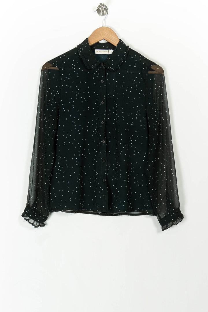 Blouse Verte à Pois Blancs - Taille S/36 de la marque La Petite Etoile | PARAD85340 - Vendu par Paradigme - Image 2