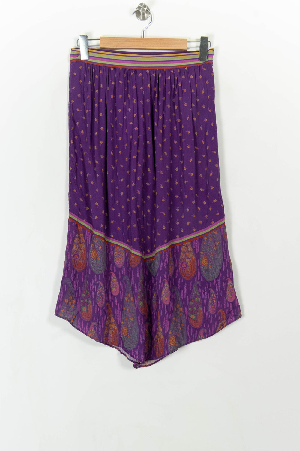 Jupe Midi Violette et Multicolore - Taille S/36 de la marque ba&sh | PARAD85345 - Vendu par Paradigme - Image 2