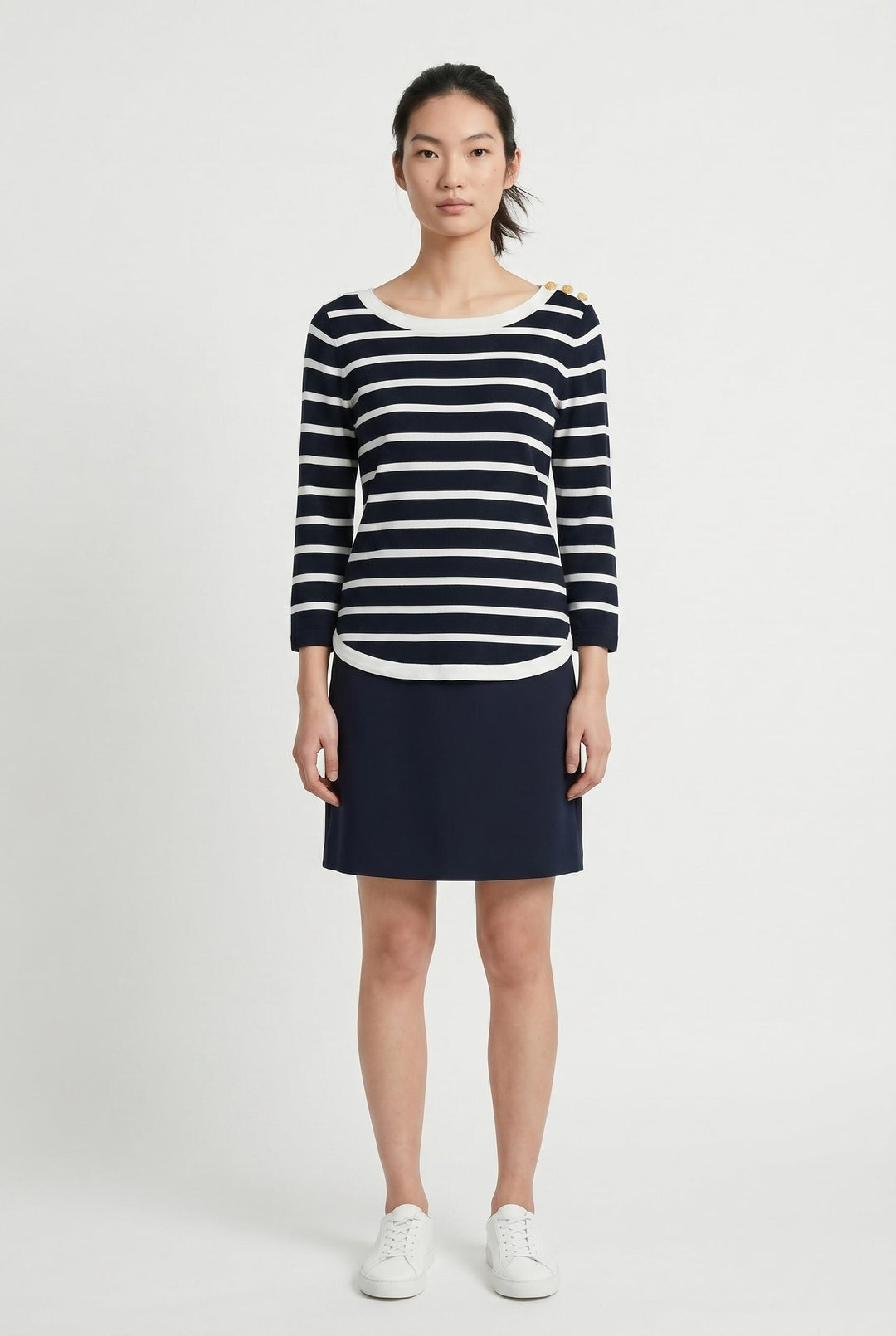 Marinière Bleu et Blanc - Taille S/36 de la marque Gerard Darel | PARAD85353 - Vendu par Paradigme - Image 1