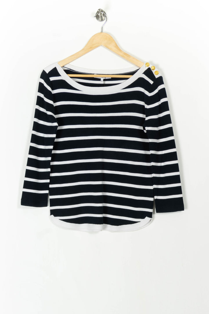 Marinière Bleu et Blanc - Taille S/36 de la marque Gerard Darel | PARAD85353 - Vendu par Paradigme - Image 2