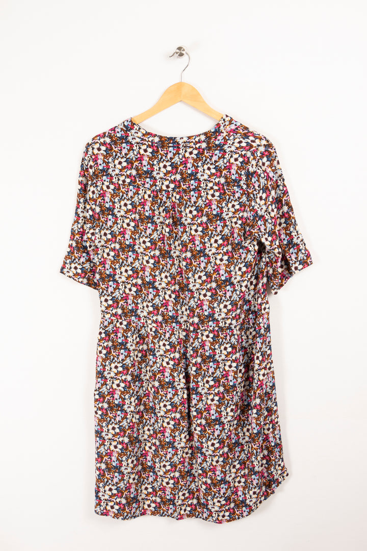 Summer floral pattern dress - S/36