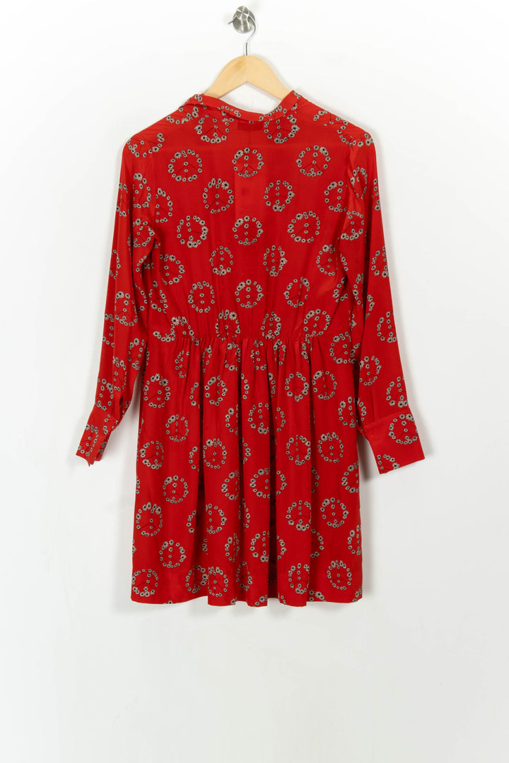 Robe Rouge et Blanche - Taille S/36 de la marque Sandro | PARAD85371 - Vendu par Paradigme - Image 4