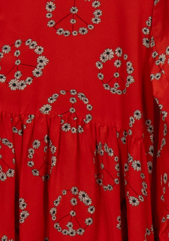 Robe Rouge et Blanche - Taille S/36 de la marque Sandro | PARAD85371 - Vendu par Paradigme - Image 3