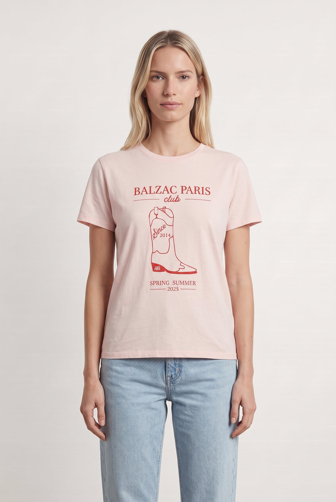 Tee-shirt Rose - Taille T.U. de la marque Balzac Paris | PARAD85378 - Vendu par Paradigme - Image 1