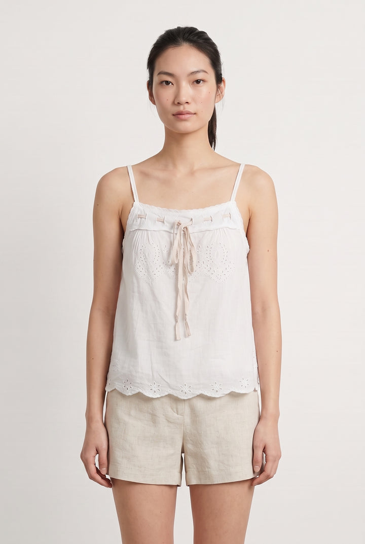 Débardeur Blanc - Taille M/38 de la marque Zadig&Voltaire | PARAD85412 - Vendu par Paradigme - Image 1