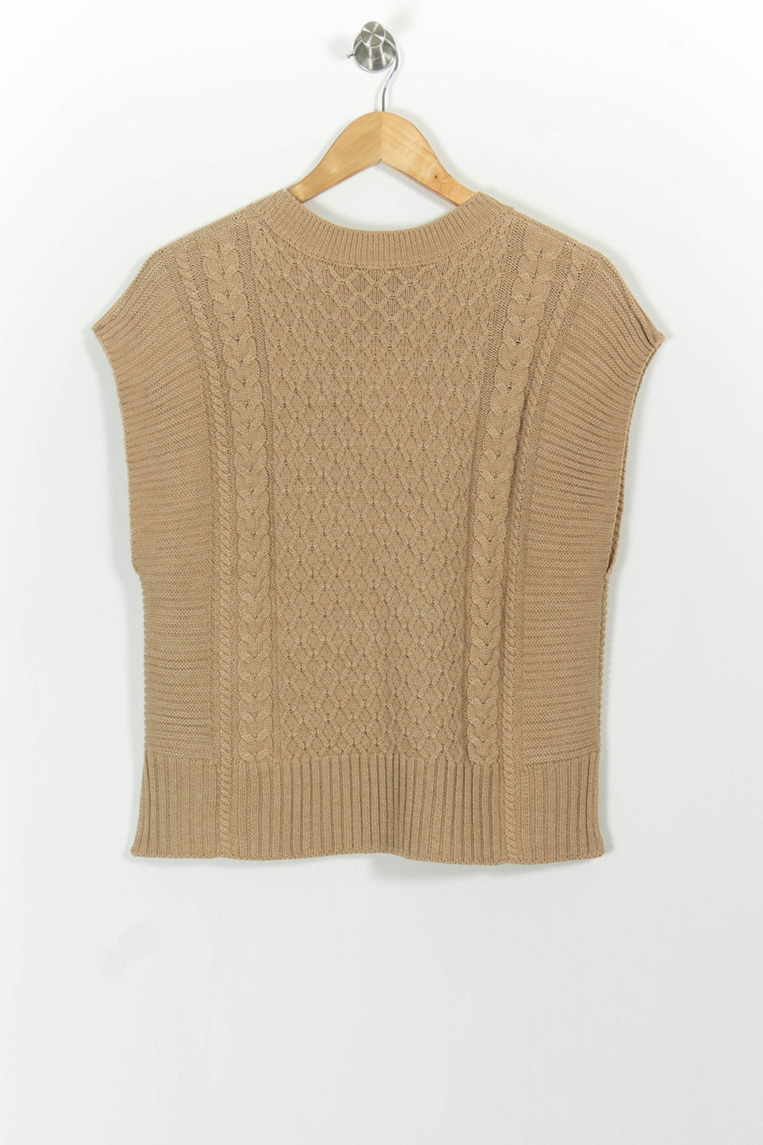 Débardeur Marron - Taille XS/34 de la marque Caroll | PARAD85420 - Vendu par Paradigme - Image 4