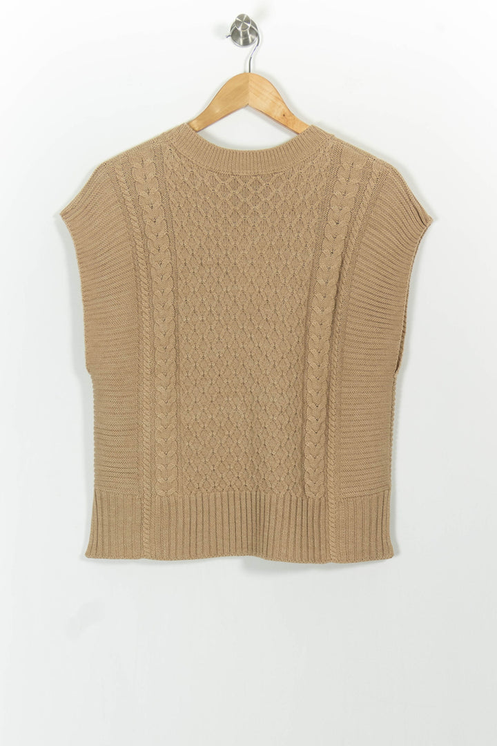 Débardeur Marron - Taille XS/34 de la marque Caroll | PARAD85420 - Vendu par Paradigme - Image 4