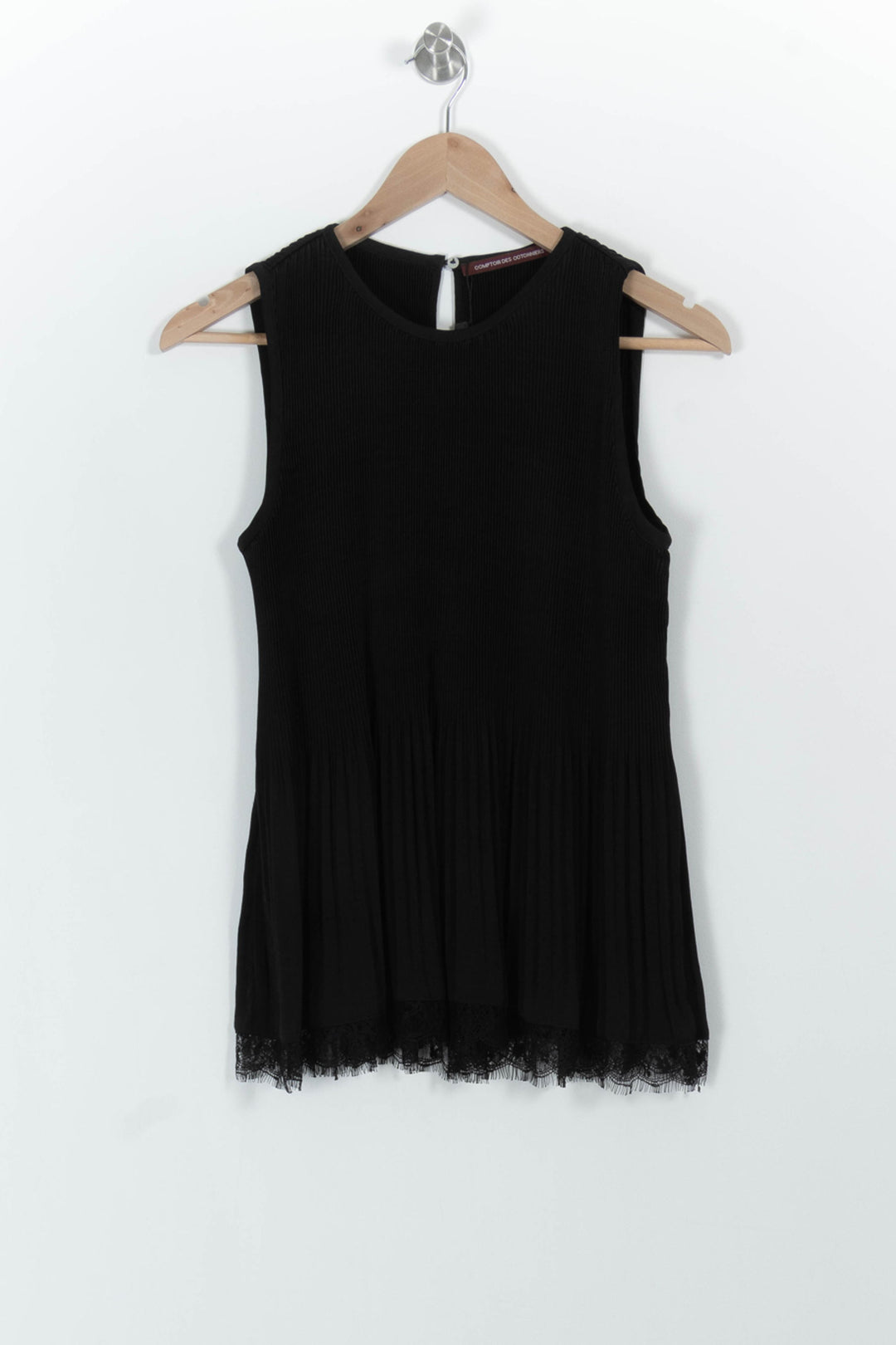 Débardeur Noir - Taille S/36 de la marque Comptoir des Cotonniers | PARAD85428 - Vendu par Paradigme - Image 2