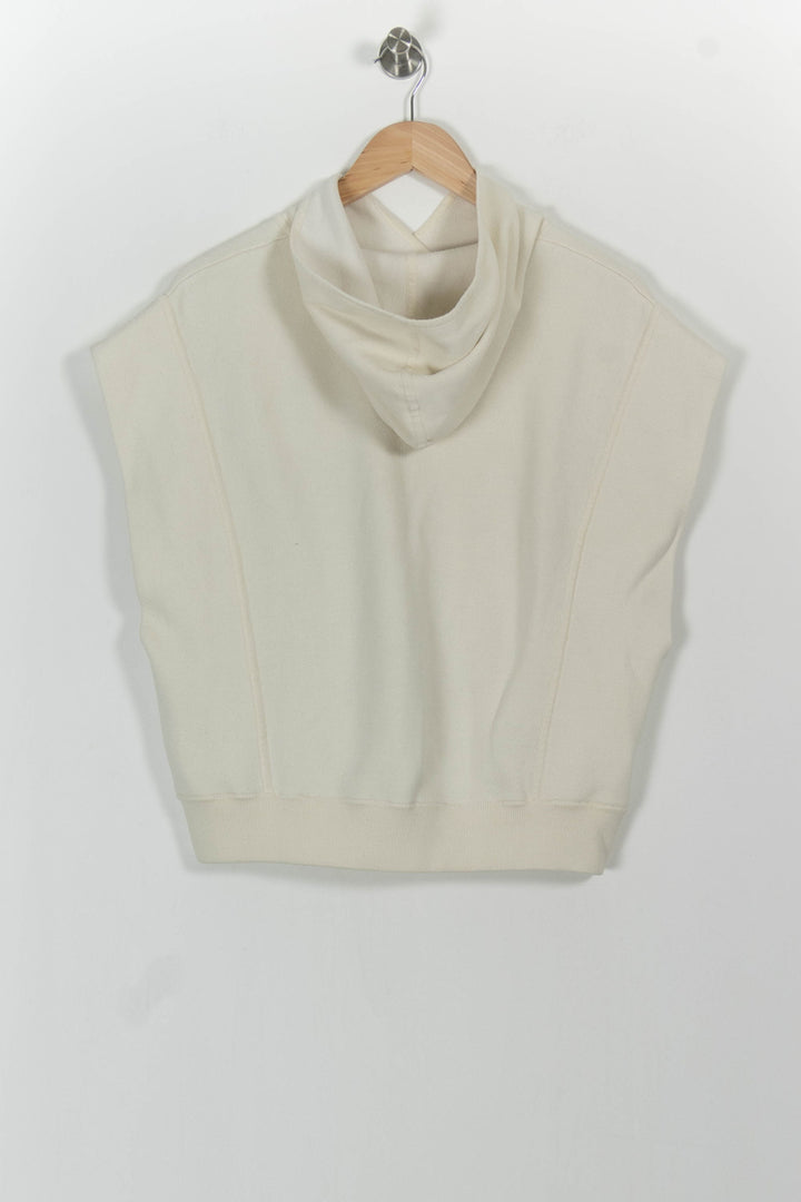 Sweat Sans Manches Beige - Taille L/40 de la marque Sandro | PARAD85431 - Vendu par Paradigme - Image 4