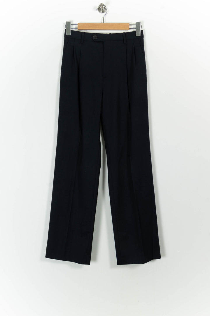 Pantalon Classique Bleu - Taille S/36 de la marque Sandro | PARAD85434 - Vendu par Paradigme - Image 2