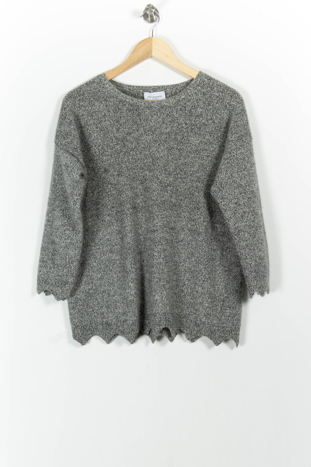 Pull Gris - Taille L/40 de la marque Eric Bompard | PARAD85435 - Vendu par Paradigme - Image 2