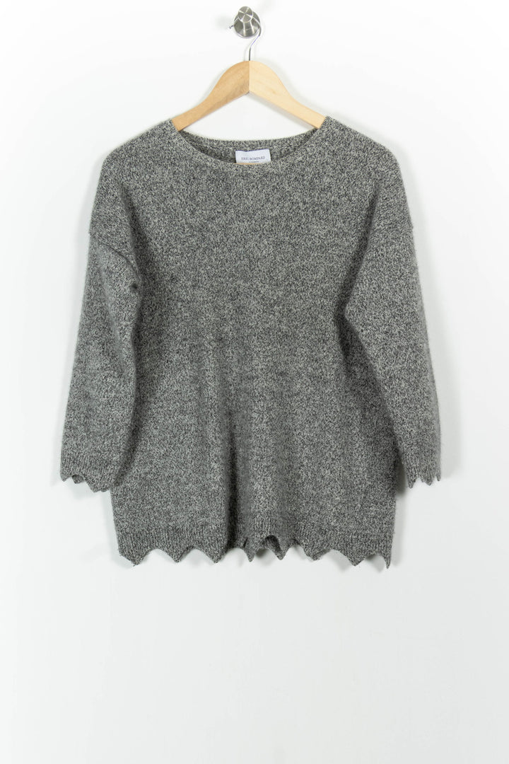 Pull Gris - Taille L/40 de la marque Eric Bompard | PARAD85435 - Vendu par Paradigme - Image 2