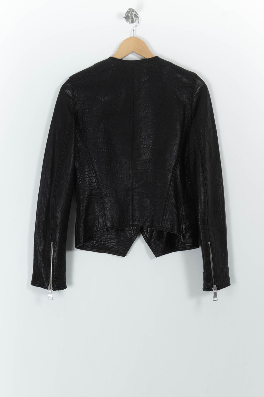 Blouson Noir - Taille S/36 de la marque Vanessa Bruno - Athé | PARAD85436 - Vendu par Paradigme - Image 4